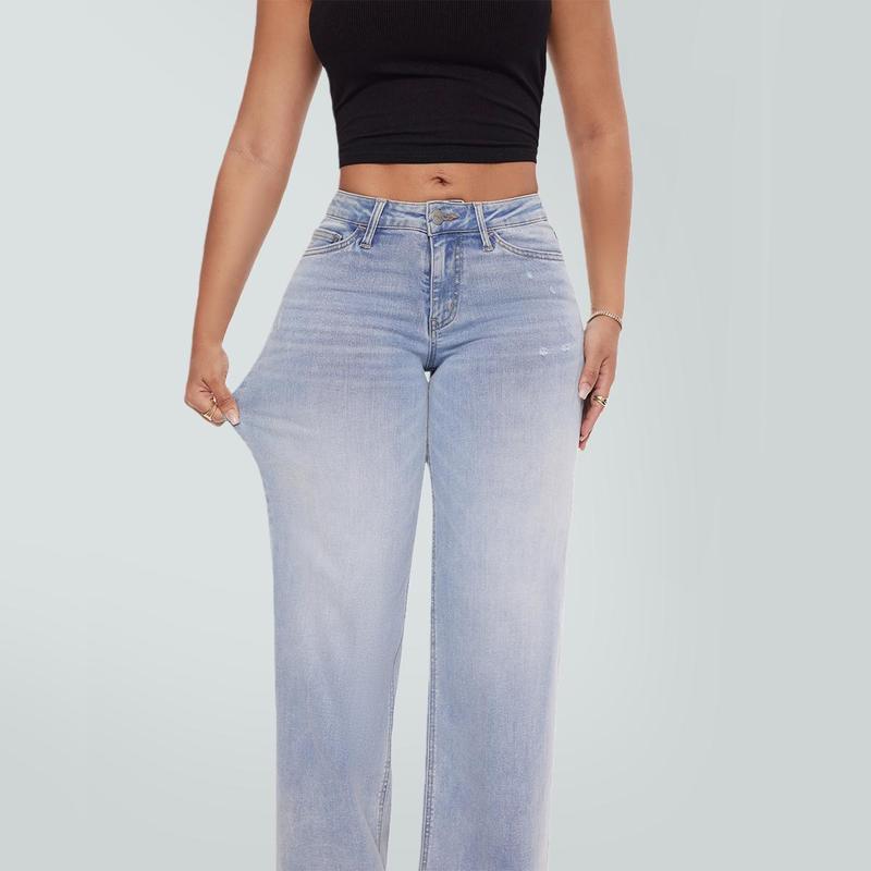 Magic Mid-low Rise Baggy Jeans