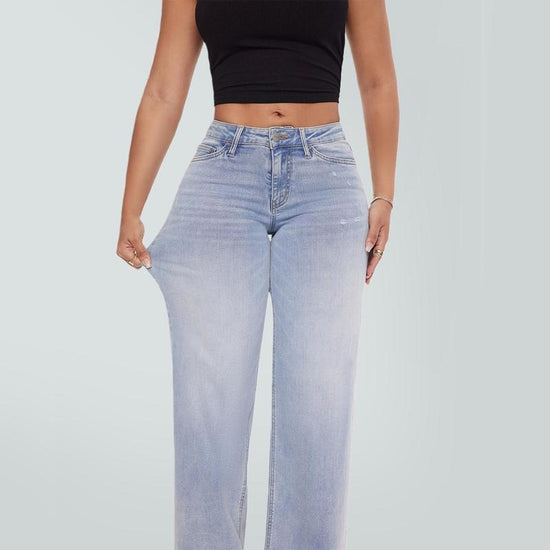 Magic Mid-low Rise Baggy Jeans