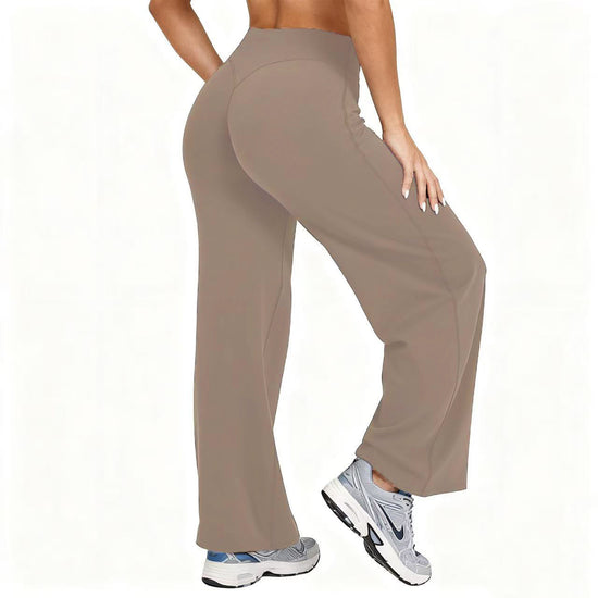 Legging Taille Haute Coupe Droite Décontracté pour Femme