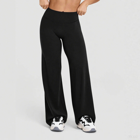 Legging Taille Haute Coupe Droite Décontracté pour Femme